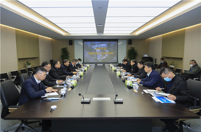 浙江省委常委、政法委书记王昌荣一行莅临人生就是博总部